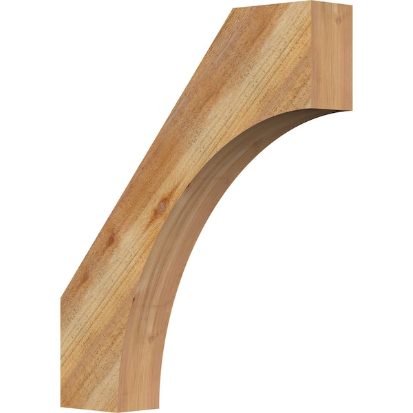 Ekena Millwork 4"W x 22"D x 26"H Westlake Rough Sawn Knee Brace, Western Red Cedar BRC04X22X26WTL00RWR - main